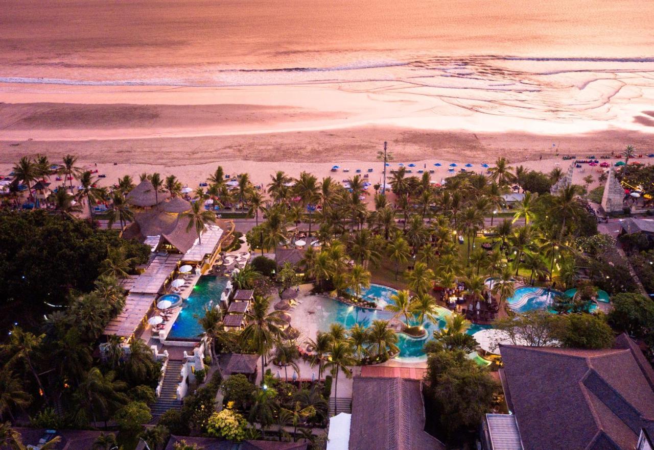 Bali Mandira Beach Resort&Spa Legian Esterno foto Sunset at the Sheraton Resort