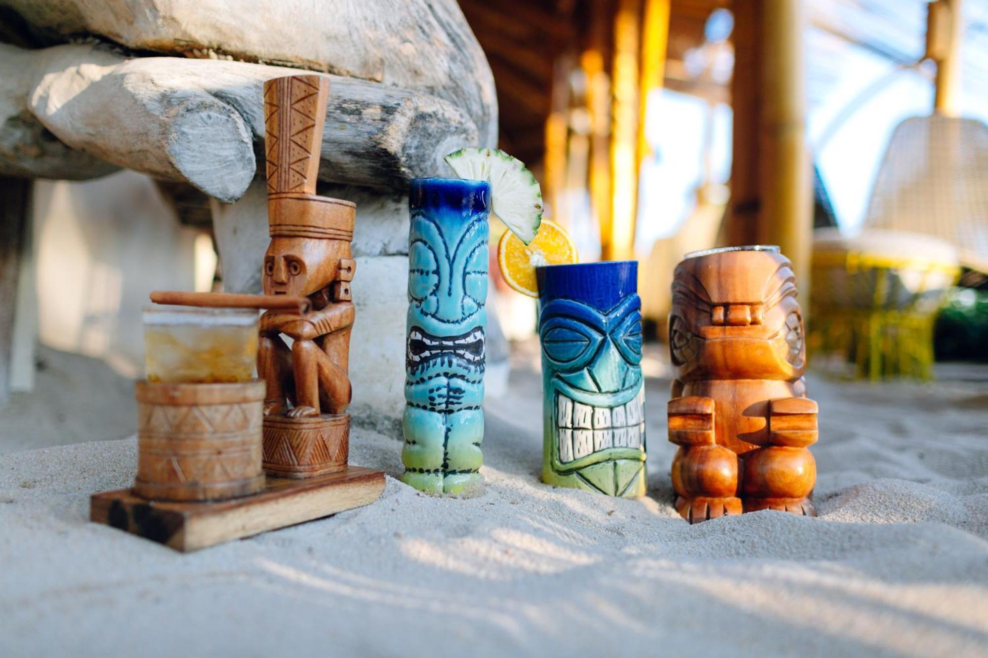Bali Mandira Beach Resort&Spa Legian Esterno foto Tiki mugs